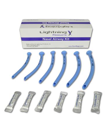 Nasopharyngeal (Nasal) Airway Kit 6 pcs NPA
