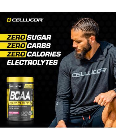 Celllucor BCAA Sport Recovery Powder - Post & Intra Workout Energy Supplement - Cherry Limeade 30 Servings Cherry Limeade 30 Servings (Pack of 1) - Buy Online on GoSupps.com