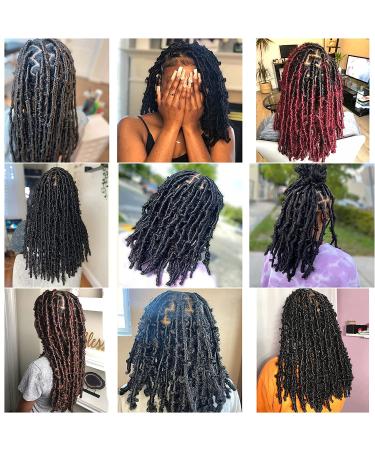 Butterfly Locs Crochet Hair 14 Inch 7 Packs Pre-twisted Faux Locs - Distressed Short Bob Crochet Braids - 2# Color - Buy Online on GoSupps.com