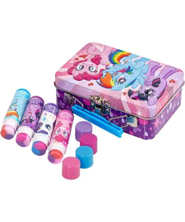 My Little Pony 4 Pack Vegan Lip Balm in Collectible Tin Case for Girls 3 - Buy Online on GoSupps.com