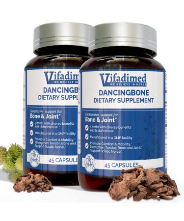 Herbal Joint Supplement for Men and Women Cartilage Tendon and Ligament Support Knee Back Joint Health Comfort Mobility-90 Capsules Unflavoured 45 Count (Pack of 2)