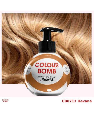 Colour Bomb - Apr s-shampoing colorant 250 ml brillance et clat intenses lissant et nourrissant sans m lange v gan sans ammoniaque ni peroxyde (Havana) - Buy Online on GoSupps.com