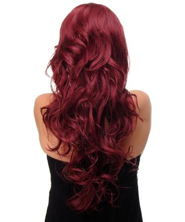 WIG ME UP 9669EL-39 Ladies Wig | Long 70cm Wavy Curly Red Garnet Hair - Buy Online on GoSupps.com