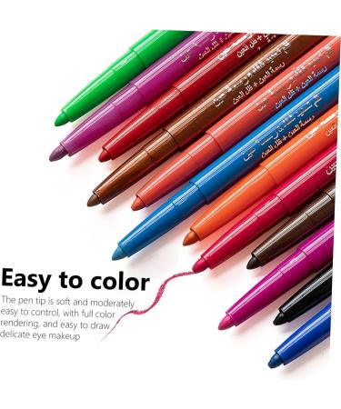 Beavorty 36 Pcs 1 Set color eye shadow set colorful eyeliner eye shadow makeup kit liquid eyeliner lasting 1 count (Pack of 1) Colorfulx3pcs - Buy Online on GoSupps.com