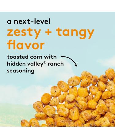 Buy Snak Club Toasted Corn with Hidden Valley Ranch Seasoning - Gluten-Free Kosher Roasted Corn Nuggets in 8.5 oz Resealable Bag - Buy Online on GoSupps.com
