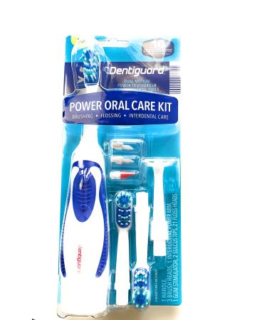 Dentiguard Power Oral Care Kit  rotating power toothbrush