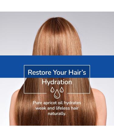 Earth's Care Apricot Kernel Oil - Nourishing Apricot Oil for Skin & Hair with Vitamin E - 8 Fl OZ Expeller Pressed in Glass Bottle - Buy Online on GoSupps.com