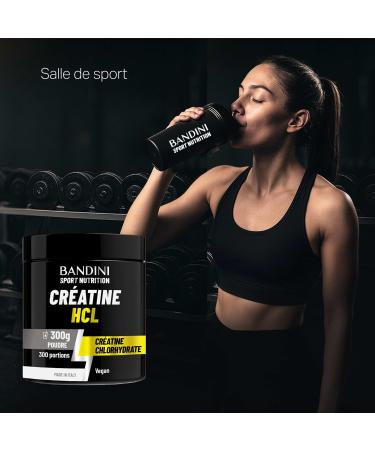 Bandini Cr atine HCL en poudre 300g - Saveur tr s forte et intense mais 100% PURE - vitez-la si vous tes sensible au go t ACIDE - Sport et pr -entra nement - 100% Vegan - Chlorhydrate de creatine - Buy Online on GoSupps.com