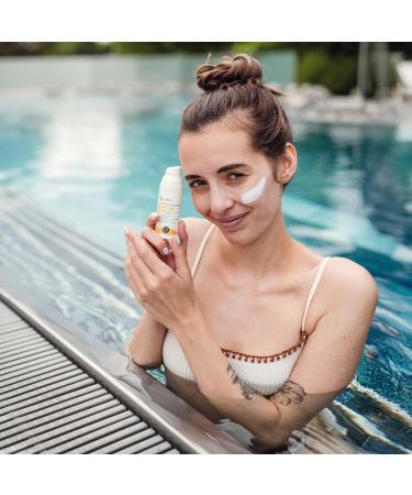 Lobey Cr me solaire min rale pour le visage SPF 30 - Protection naturelle UVA/UVB contre les coups de soleil et les rides non parfum e r sistante l'eau id ale sous le maquillage (50 ml) Cr me solaire pour le visage SPF 30 - Buy Online on GoSupps.com
