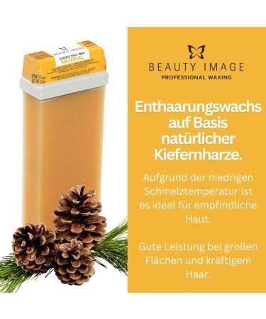 Buy Beauty Image Wachterpatrons 6 x 110ml | Natural Roll-On Depilatory Wax for Face & Body - Low Temperature Application - Buy Online on GoSupps.com