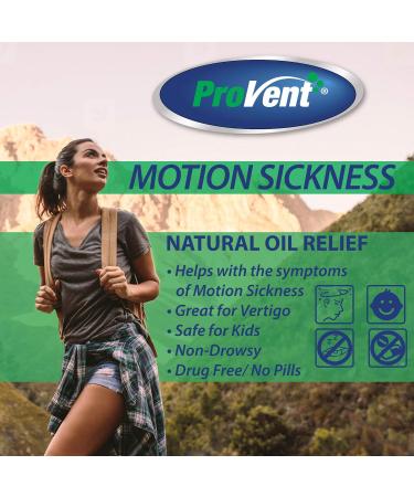 Provent Motion Sickness Relief Roll-On - 0.08 fl oz | Natural & Effective - Buy Online on GoSupps.com
