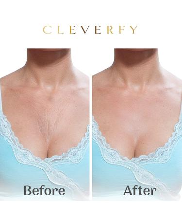 Cleverfy Silicone Chest Wrinkle Pads - 4 Pack T-Shape Anti Wrinkle Decollete Pads - Buy Online on GoSupps.com