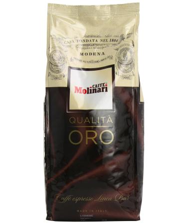 Caffe Molinari Espresso Oro Coffee Beans 1000 g