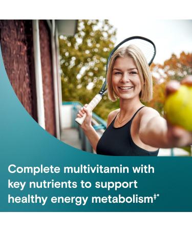 One A Day Women's Active Metabolism Daily Essential Multivitamin for Women Metabolism Support Vitamins for Women with All 8 B-Vitamins Vitamin D Magnesium & More 120 Count 120 Count (Pack of 1) - Buy Online on GoSupps.com
