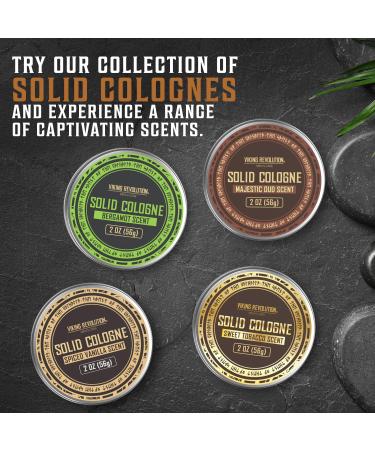 Viking Revolution Majestic Oud Mens Solid Cologne Men 2 Oz - Men Solid Perfume Cologne for Men - Balm Cologne for Mens Cologne Balm Travel Cologne Wax (1 pack Majestic Oud) Oud 2 Ounce (Pack of 1) - Buy Online on GoSupps.com