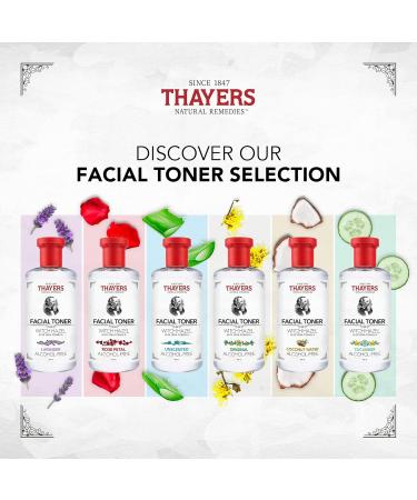 THAYERS Alcohol-Free Witch Hazel Unscented Face Toner Skin Care with Aloe Vera Natural Gentle Facial Toner for All Skin Types Duo Pack (2 x 355mL) - Buy Online on GoSupps.com