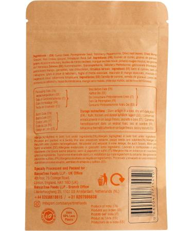 Organic BanyanTree Foods Chaat Masala - 100g | All Natural Indian Blend - Buy Online on GoSupps.com