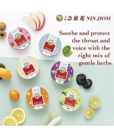 2x NIN JIOM - Natural Herb Sweets | Throat Relief | Cough | Bad Breath | 60g - SUPER MINT Flavor - Halal - Buy Online on GoSupps.com