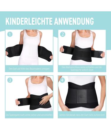 Buy Back Bodyguard Rear Belt - Innovative Lumbar Support & Back Bandage | 4 Sizes Available (M Gray) - International Shipping - Buy Online on GoSupps.com