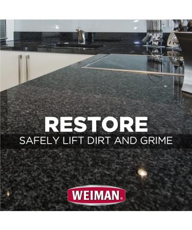 Weiman Granite Cleaner and Polish - 16oz 2 Pack - For Granite, Marble, Quartz, Slate, and More - Buy Online on GoSupps.com