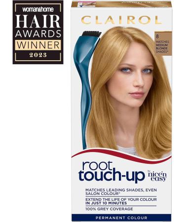Clairol Root Touch-Up Permanent Hair Dye - 8 Medium Blonde - 1 Count - Single Pack - Buy Online on GoSupps.com