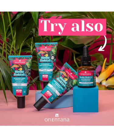 Orientana - Natural Nourishing Face Cream Hello Dactyl | Date Extract | Natural Vegan | Rich Texture | Nourishes Moisturises and Regenerates Every Skin Type - 40ml DATE & CENTELLA ASIATICA - Buy Online on GoSupps.com