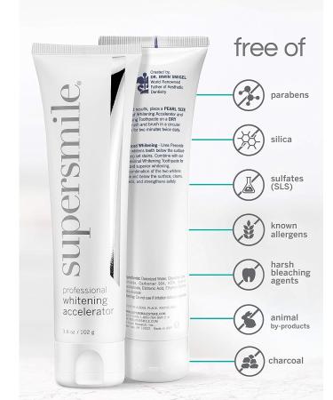 Supersmile Professional Whitening Accelerator - Safe & Effective Whitening (3.6 Oz) - Buy Online on GoSupps.com
