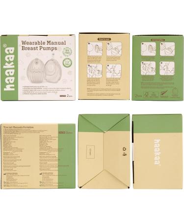 haakaa Wearable breastmilk collector(75ml 2pcs) - Buy Online on GoSupps.com