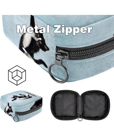 Javenproeqt Portable Women's Binding Bags - Menstrual Cup Pocket & Cute Cat Design for Teen Girls - Perfect for Periods & Tampons - Buy Online on GoSupps.com