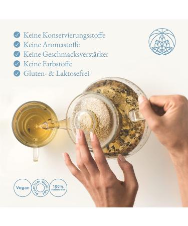 Buy Serenity Tea Monte Nativo 300g - Premium Herbal Blend for Sleep & Relaxation | Lavender Chamomile & Peppermint | Ideal Tea Gift | Loose Leaf Herbal Tea - Buy Online on GoSupps.com
