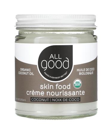 All Good Organic Coconut Oil Skin Food Coconut 75 floz