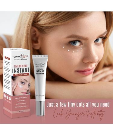 DERMAXGEN Instant Eyelift Cream & Eye Gel Set Hydrating & Refreshing Under-Eye Duo with Peptides & Plant Stem Cells. - Buy Online on GoSupps.com