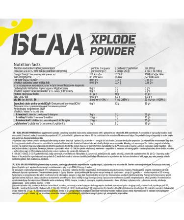 Olimp Labs Cola BCAA Xplode 500g - Recovery and Energy Supplement Powder - Buy Online on GoSupps.com
