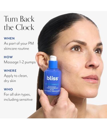 Bliss Brighten & Renew Serum Duo | Vitamin C & Glycolic Acid Serums | Anti-Aging and Brightening Face Serums Duo for Bright Smooth & Firm Skin - Buy Online on GoSupps.com