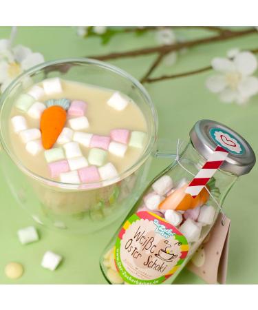 Delicious DIY White Easter Chocolate White Drinking Chocolate with Mini Marshmallows & Sugar Beet Perfect Gift for Easter! - Buy Online on GoSupps.com