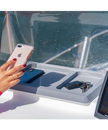 SeaDek Castaway Customs Foam Cell Phone Holder for Boats - Fishing Boat Dash Accessory | 3M Adhesive Backing - White Boat Accessories - Buy Online on GoSupps.com