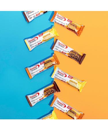 Premier Protein - Protein Bar Deluxe 40% - Multiflavourbox - 15x50g - faible en sucres pauvre en glucides sans huile de palme Multiflavour 15x50g - Buy Online on GoSupps.com