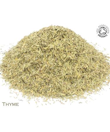 Organic Thyme Leaf Pure Herbal Infusion (25 Unbleached Tea Bags - 50g) - Buy Online on GoSupps.com