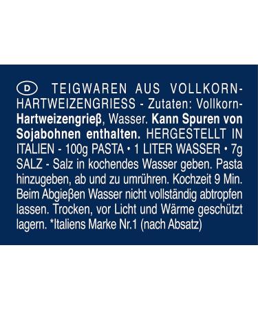  Barilla Barilla Pasta Box Whole Grain Multipack with 3 Varieties of Whole Grain Pasta 9 x 500g - Buy Online on GoSupps.com