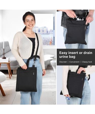 Urine Drainage Bag Holder | Soft Catheter Bag Cover with Adjustable Strap | Secure & Discreet for Urostomy & Foley Users - Buy Online on GoSupps.com