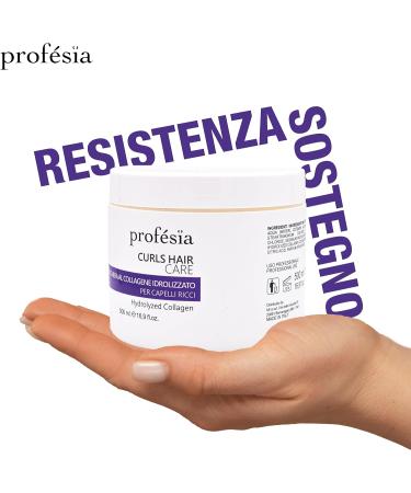Hair Mask Curly Hair 500ml Styling Curly Hair Collagen Hydrolyzed Hair Mask Restructuring Defines and Gives Elasticity Curly Hair Anti-Frizz Curly Hair Products PROPHESY - Buy Online on GoSupps.com