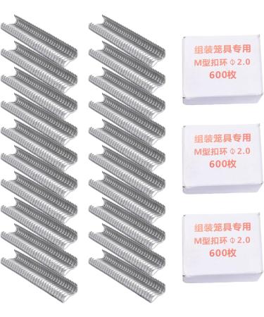 Qtynudy Type M Nail Ring Pliers Type M Nail Ring Pliers Type M Nail Ring Pliers Thickened for Manual Tying (M Nail +2400Clips) - Buy Online on GoSupps.com