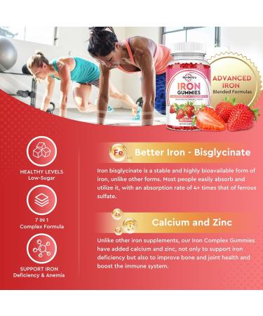 ReviNutra Iron Gummies Supplement for Adults & Kids | Vitamin B12 Gummies | Bundle - Buy Online on GoSupps.com