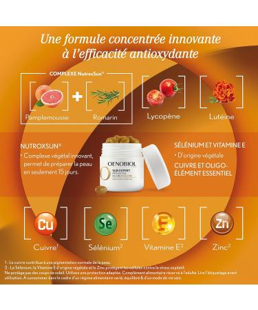  Oenobiol Sun Expert accelerated sun preparation 2x15 capsules - Buy Online on GoSupps.com