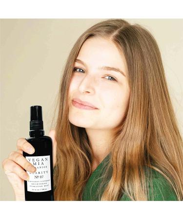 USDA Organic Clarity Balancing Face Mist | Hydrating Rose Water Spray | All Skin Types | Makeup Setting & Primer | 3.4 oz - Buy Online on GoSupps.com