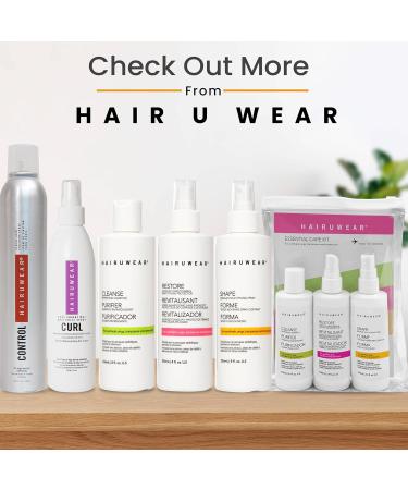 HairUWear"Shape" Medium Hold Styling Spray for Wigs & Hair Extensions 8 Ounce - Buy Online on GoSupps.com