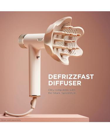 Shark XSKHD3DA SpeedStyle DefrizzFast Diffuser | Best Styling Tool for Wavy Curly & Coily Hair | International Shipping Available - Buy Online on GoSupps.com