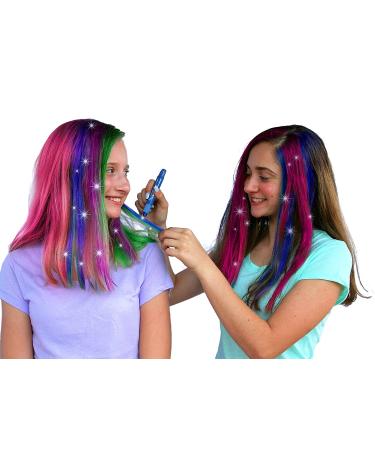Jumbo Hair Chalk Pens for Kids - Washable, Scented, 12 Bright Colors - Perfect Gift for Party, Toy, Birthday - 200% More Color Per Pen - Buy Online on GoSupps.com