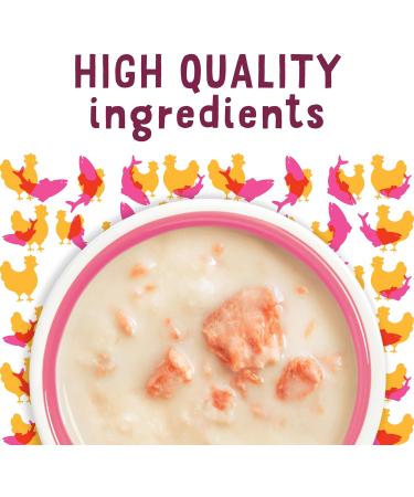 Friskies Lil' Soups Cat Food Complement Sockeye Salmon in a Velvety Chicken Broth - 34 g Cup (8 Pack) Sockeye Salmon in Chicken Broth - Buy Online on GoSupps.com