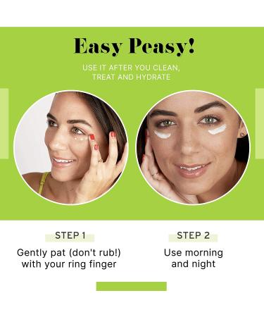 No B.S. Anti Aging Caffeine Eye Cream Bundle with 2 Retinol Minis | Dark Circles & Puffiness Treatment for Eyes | Includes Retinol Cream for Wrinkles - Buy Online on GoSupps.com